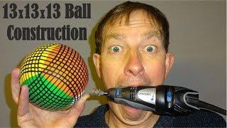 How to make a 13x13x13 Ball puzzle by Tony Fisher