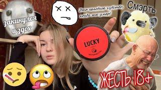 УМЕРЛА ОТ СНЮСА !!   СНЮС LUCKY ОБЗОР #СНЮС