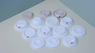 Hanson pulp molding tableware package machine for cup lids