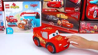 Disney Pixar Cars Unboxing Review | Lightning McQueen | Mattel Disney Pixar Cars Glow Racers Playset