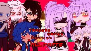 Yandere games react to F!Y/n and M!Y/n || Completed parts