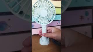 Kawaii pastel desk/portable fan