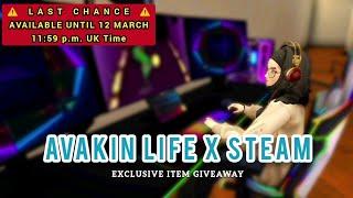 Avakin Life x STEAM | I got my Exclusive Interactive Gaming Desk 