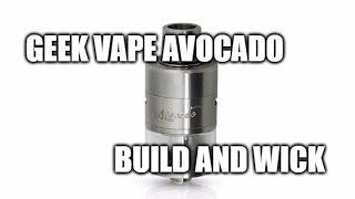 Geek Vape Avocado: Build and Wick