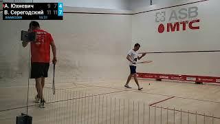 Александр Юхневич vs Владислав  Серегодский - MTC Squash Rus
