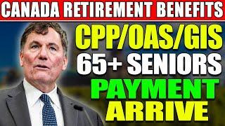 Canada Retirement Benefits: What Will 65+ Seniors Get from CPP, OAS, and GIS in December 2024?