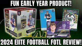 HOME OF THE ROOKIE PEN PALS! 2024 Panini Elite Football FOTL Hobby Box Review