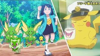 Liko And Sprigatito - Pikachu VS Ceruledge【AMV】- Pokémon Horizons Episode 3 AMV