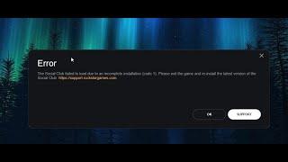 GTA V How to Fix The Social Club Error Code 1 #2