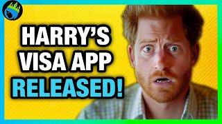 BREAKING NEWS! Prince Harry's Visa App GETS RELEASED But Its NOT What You Expect!