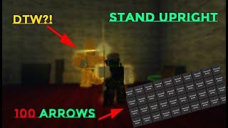 [GOT DTW!] Using 100 unusual arrow l Stand Upright [Roblox]