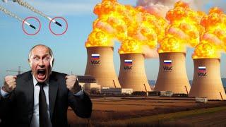 2 minutes ago! 800,000 TONS. Ukrainian Ballistic Missile Blows Up Russia's Largest Nuclear Plant