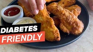 Air-Fryer ChickenTenders: Diabetes-Friendly!