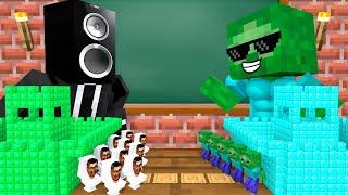 Monster School : Skibidi Speakerman Tiny Apocalypse - Minecraft Animation