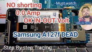 Samsung A127f dead step by step Tracing for mobile technicians #hellotech odisha cuttack