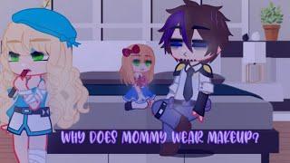 Why does mommy wear makeup? {FNaF Skit} Ft. Past Mrs.Afton,William,Elizabeth (NOT ORIGINAL)