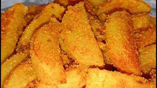 Potatoes with a crunching crust. Easier and tastier does not happen. The secret of cooking