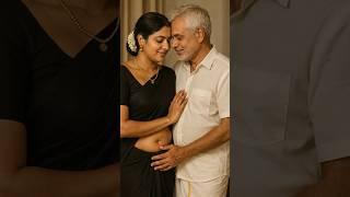 Cute South Indian AI couple saree navel#AIsareemodels#sareenavel#Sareedraping#shorts