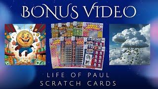 Bonus mix of scratch cards. How many of these scratch cards will be winners?