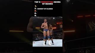 5 Forgotten Moves of Roman Reigns ! #shorts #wwe