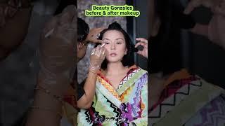 BEAUTY GONZALES BEFORE AND AFTER MAKEUP #beautygonzalez #makeuptransformation