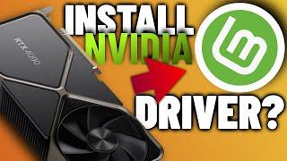 How to Install Nvidia Drivers on Linux Mint 22