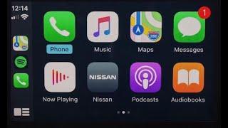 Русификация Nissan Leaf 30 кВт Установка Apple CarPlay