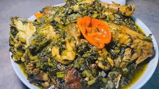 How to Cook Liberian Fried Potatoes Greens