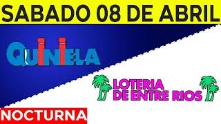 Resultados Quinielas nocturnas de Córdoba y Entre Rios Sábado 8 de Abril