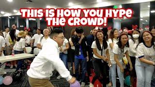 HOSTING TIP 101- HYPING THE CROWD by Jhun Martin | FLASH MOB DANCE