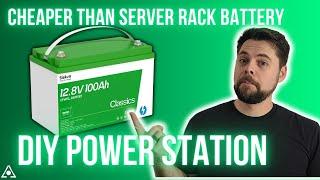 DIY 5 kWh Solar Power Bank for Off Grid Boating Dock