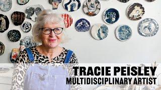 Interview with multidisciplinary contemporary artist Tracie Peisley on her intense artistic vision.