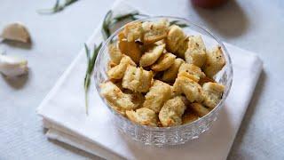 Add A Cheesy Crunch To Any Salad With This Crouton Recipe
