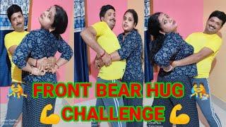 front bear hug challenge // funny video// requested video