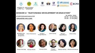 Session 4 “Sustainable Development in Education”