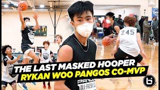 LAST MASKED HOOPER! 14 year old Rykan Woo Co-MVP Pangos Midwest Camp Highlights! TOO SKILLED!