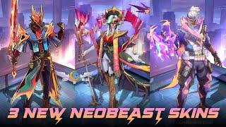 3 NEW NEOBEAST SKINS | NEOBEAST PHARSA | NEOBEAST LING | NEOBEAST BRODY