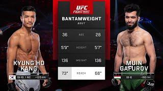 UFC Saudi Arabia : Канг VS Гафуров