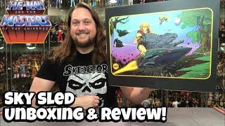 Sky Sled He-Man & The Masters of the Universe Mondo Unboxing & Review!