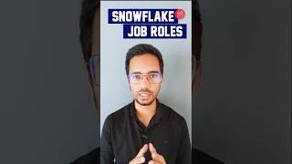 Snowflake Job Roles and Responsibilities #cloudcomputing #snowflake #datacloud #shorts | MindMajix