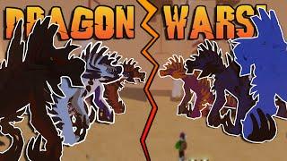 Roblox Dragon Adventures - THE GREAT ZINTHROS WAR! (DRAGON WARS 1)