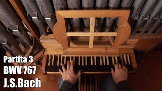 Homemade Pipe Organ | BWV 767 Partita 3 by J.S.Bach