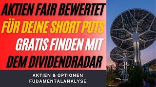 Fair bewertete Aktien für deine Optionstrades gratis finden !