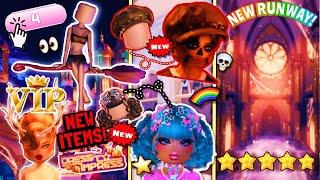 *NEW* Halloween RUNWAY, VIP Items, & MORE *REVEALED* For The *HUGE* Update! | Dress to Impress 