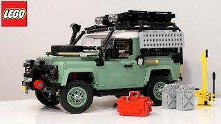 ЛЕГО Creator Expert 10317 Land Rover Classic Defender 90: Подробный обзор набора