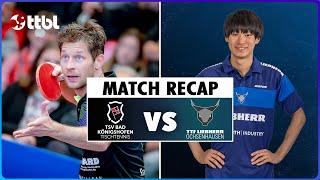 BAD KÖNIGSHOFEN vs. OCHSENHAUSEN (Tischtennis Bundesliga Recap) | 2024 Matchday 2