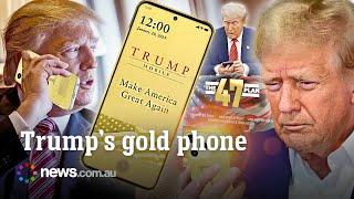 Trump’s gold phone: New mobile service raises major concerns
