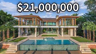 Inside a $21,000,000 Mansion in one of the MOST EXCLUSIVE communities in Miami | Islands of Cocoplum