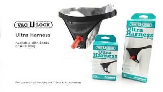 Vac-U-Lock - Ultra Harness with Snaps & Ultra Harness with Plug Accessory
