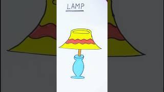 Table Lamp Coloring Adventure in Action! ️ | Tiny Penguins Shorts